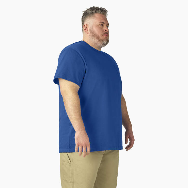 T-shirt épais à manches courtes et à poche - Royal Blue (RB) numéro de l’image 8
