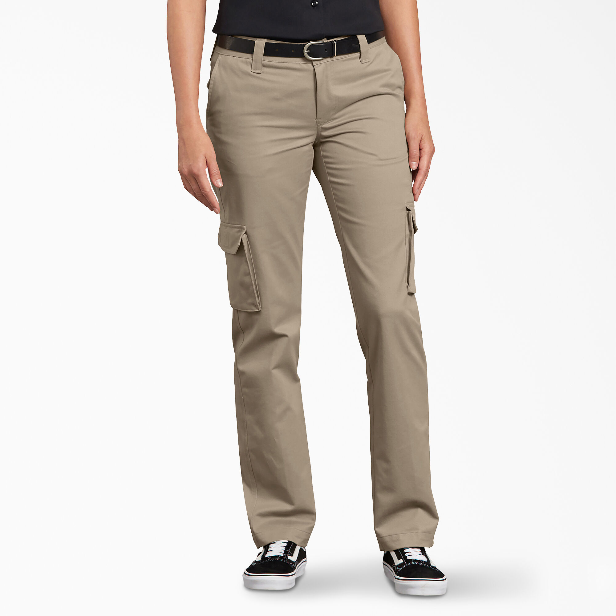 skinny fit cargo trouser with zip pockets