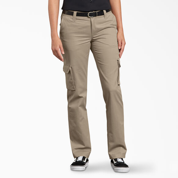 Women&#39;s Relaxed Fit Cargo Pants - Desert Sand &#40;DS&#41;