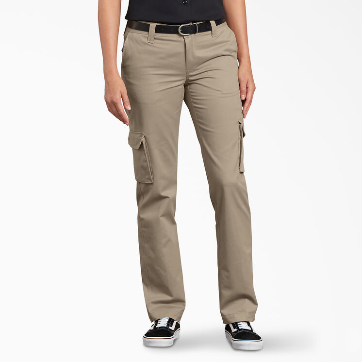 Women&#39;s Relaxed Fit Cargo Pants - Desert Sand &#40;DS&#41;