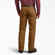 Pantalon FLEX en coutil &agrave; genoux renforc&eacute;s de coupe standard - Stonewashed Brown Duck &#40;SBD&#41;