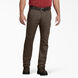 Pantalon menuisier FLEX, coupe standard, jambe droite, en coutil Tough Max&trade; - Stonewashed Mushroom &#40;SMR1&#41;