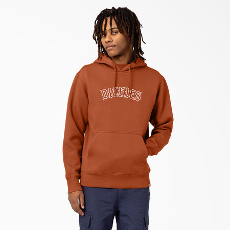 Haut &agrave; capuchon avec logo Union&nbsp;Springs - Gingerbread Brown &#40;IE&#41;