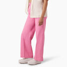 Women&#39;s Regular Fit Wide Leg Work Pants - Wild Rose &#40;WR2&#41;