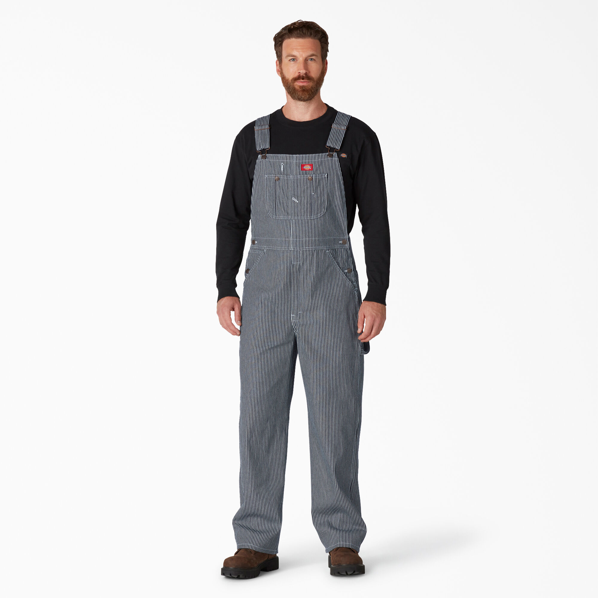 Hickory Stripe Bib Overalls