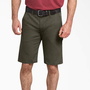 FLEX Regular Fit Duck Carpenter Shorts, 11"