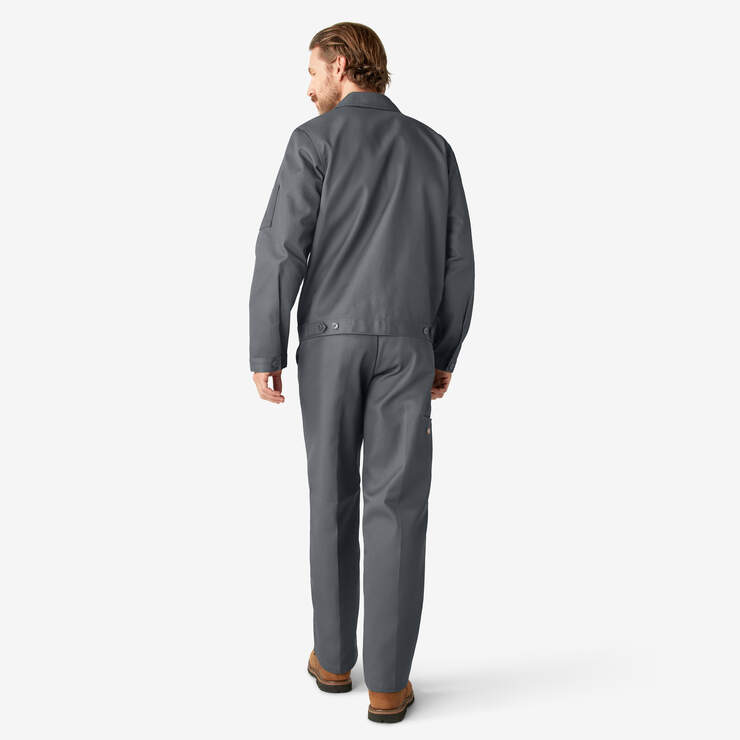 Unlined Eisenhower Jacket - Charcoal Gray (CH) image number 6