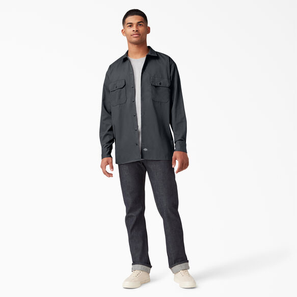 Long Sleeve Work Shirt - Charcoal Gray &#40;CH&#41;
