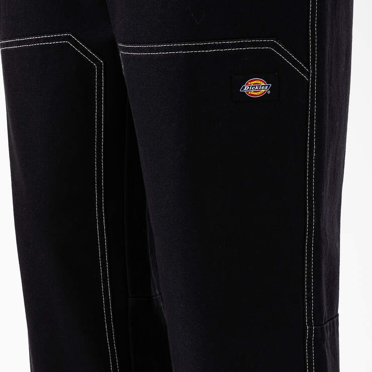 Florala Relaxed Fit Double Knee Pants - Black (BKX) image number 5