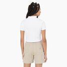 Women&#39;s Tallasee Short Sleeve Cropped Polo - White &#40;WH&#41;