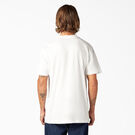 T-shirt &eacute;pais &agrave; encolure ras du cou et &agrave; manches courtes - White &#40;WH&#41;