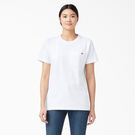 T-shirt &eacute;pais &agrave; manches courtes pour femmes - White &#40;WH&#41;