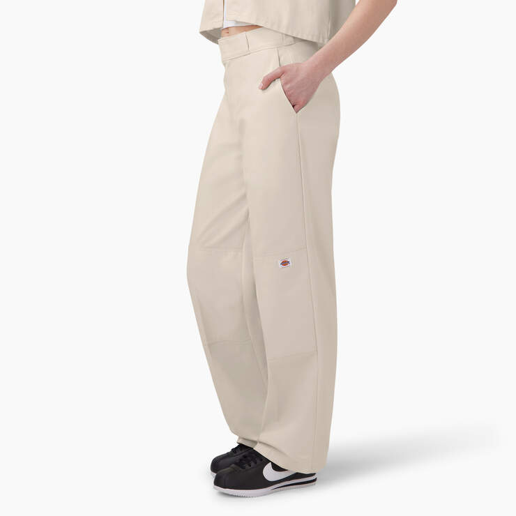 Pantalon de travail de coupe ample à genoux renforcés pour femmes - Stone Whitecap Gray (SN9) numéro de l’image 3