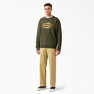 Chandail molletonn&eacute; avec logo - Military Green &#40;ML&#41;