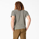 Dickies Skateboarding Striped T-Shirt - Dark Olive/White Stripe &#40;STQ&#41;