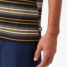 Dickies Skateboarding Striped T-Shirt - Black/Moss Stripe &#40;B2S&#41;