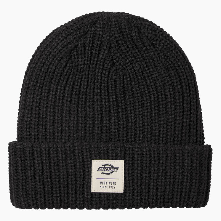 Cuffed Fisherman Beanie - Black &#40;BK&#41;