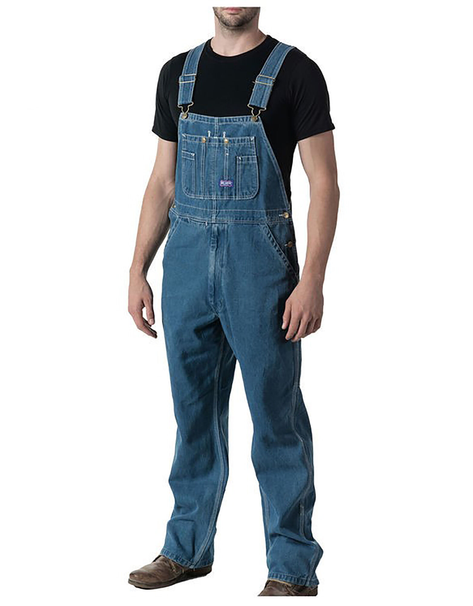 blue bib overalls