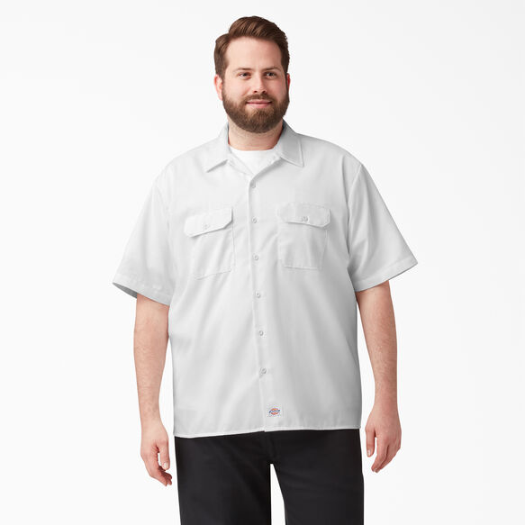 Short Sleeve Work Shirt - White &#40;WH&#41;