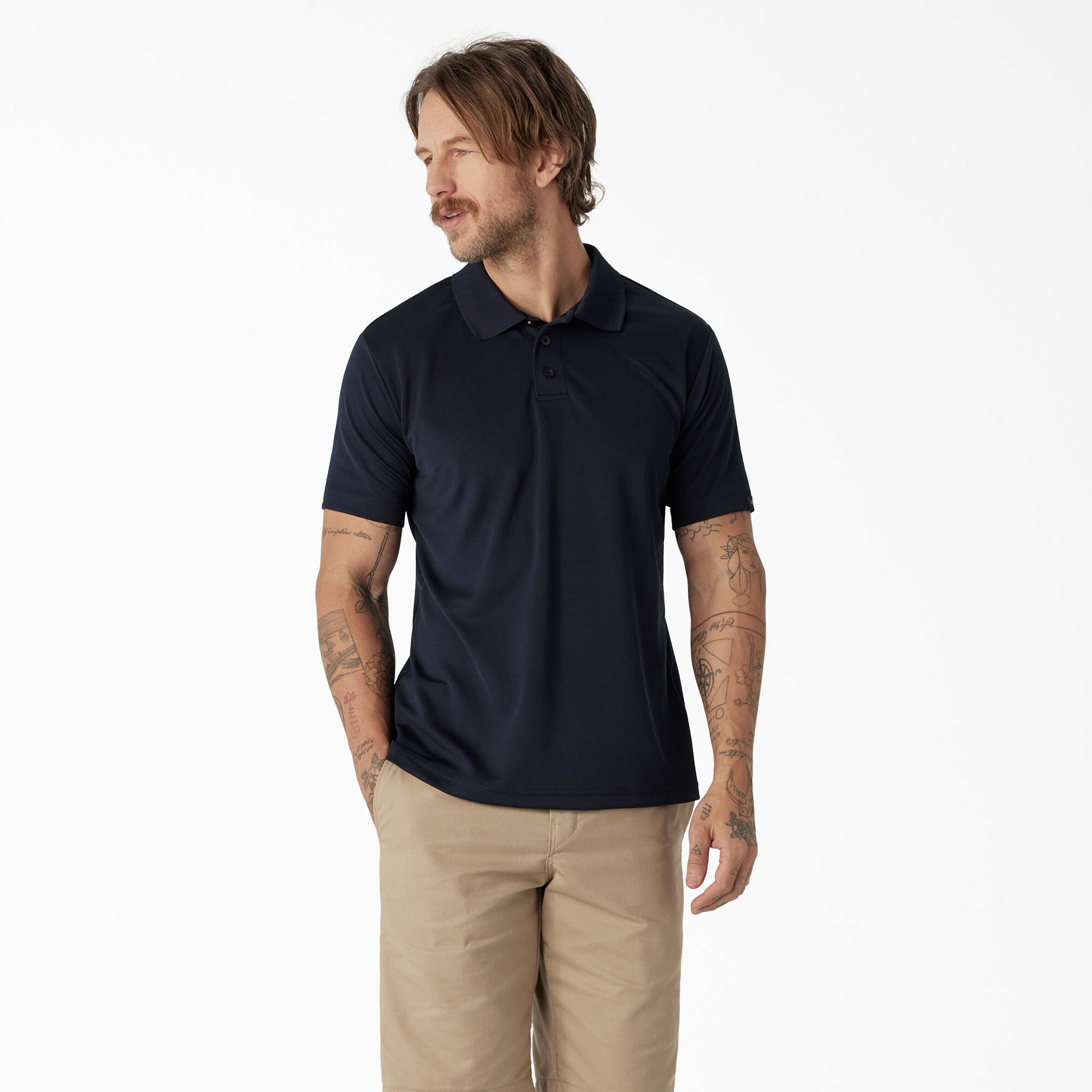 Dickies two tone cheap polo shirt