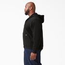 Fleece Lined Zip Hoodie - Black &#40;BK&#41;