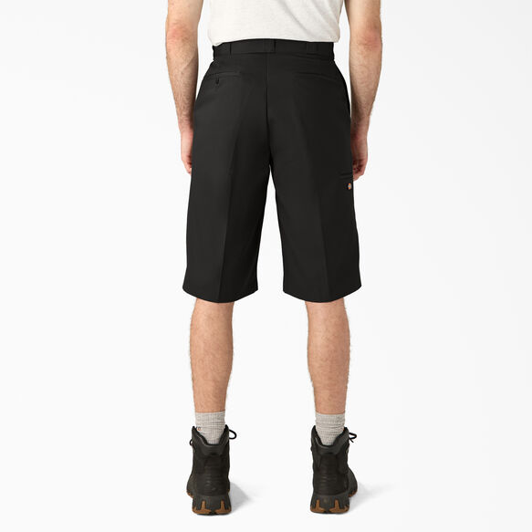 Short de travail ample &agrave; poche multi-usage, 15&nbsp;po - Black &#40;BK&#41;