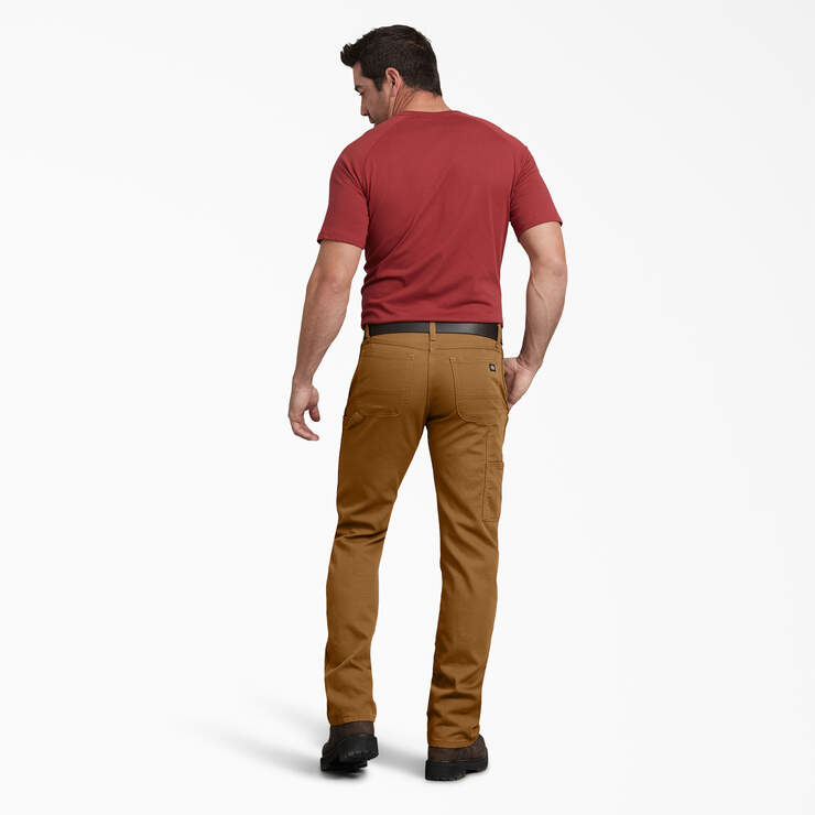 Pantalon menuisier de coupe standard en coutil - Stonewashed Brown Duck (SBD) numéro de l’image 4