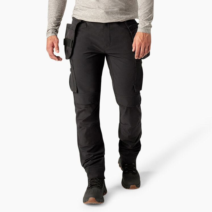 Pantalon de travail &agrave; genou renforc&eacute; et poches-&eacute;tuis - Black &#40;BKX&#41;
