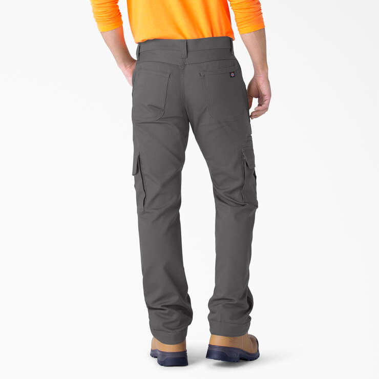 FLEX DuraTech Relaxed Fit Duck Cargo Pants - Slate Gray (SL) image number 2
