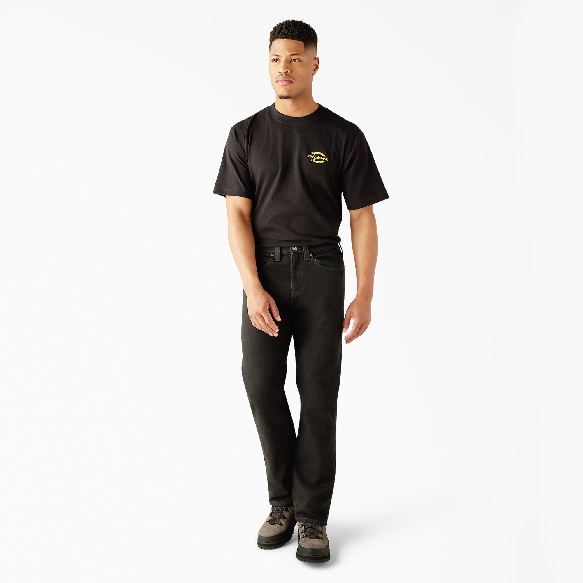 Black pocket jeans cheap
