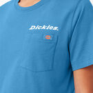 T-shirt court &agrave; imprim&eacute; pour femmes - Bright Cobalt &#40;B2T&#41;