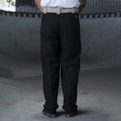 Pantalon &agrave; genoux renforc&eacute;s et jambe droite de coupe ample Ronnie&nbsp;Sandoval - Black/Desert Sand Color Block &#40;BDC&#41;