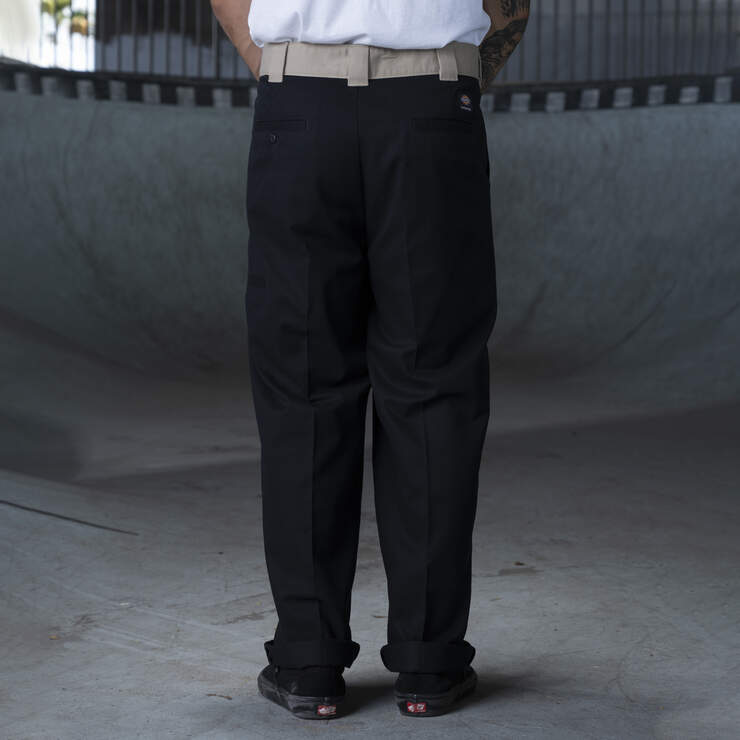 Pantalon à genoux renforcés de coupe ample Ronnie Sandoval - Black/Desert Sand Color Block (BDC) numéro de l’image 2