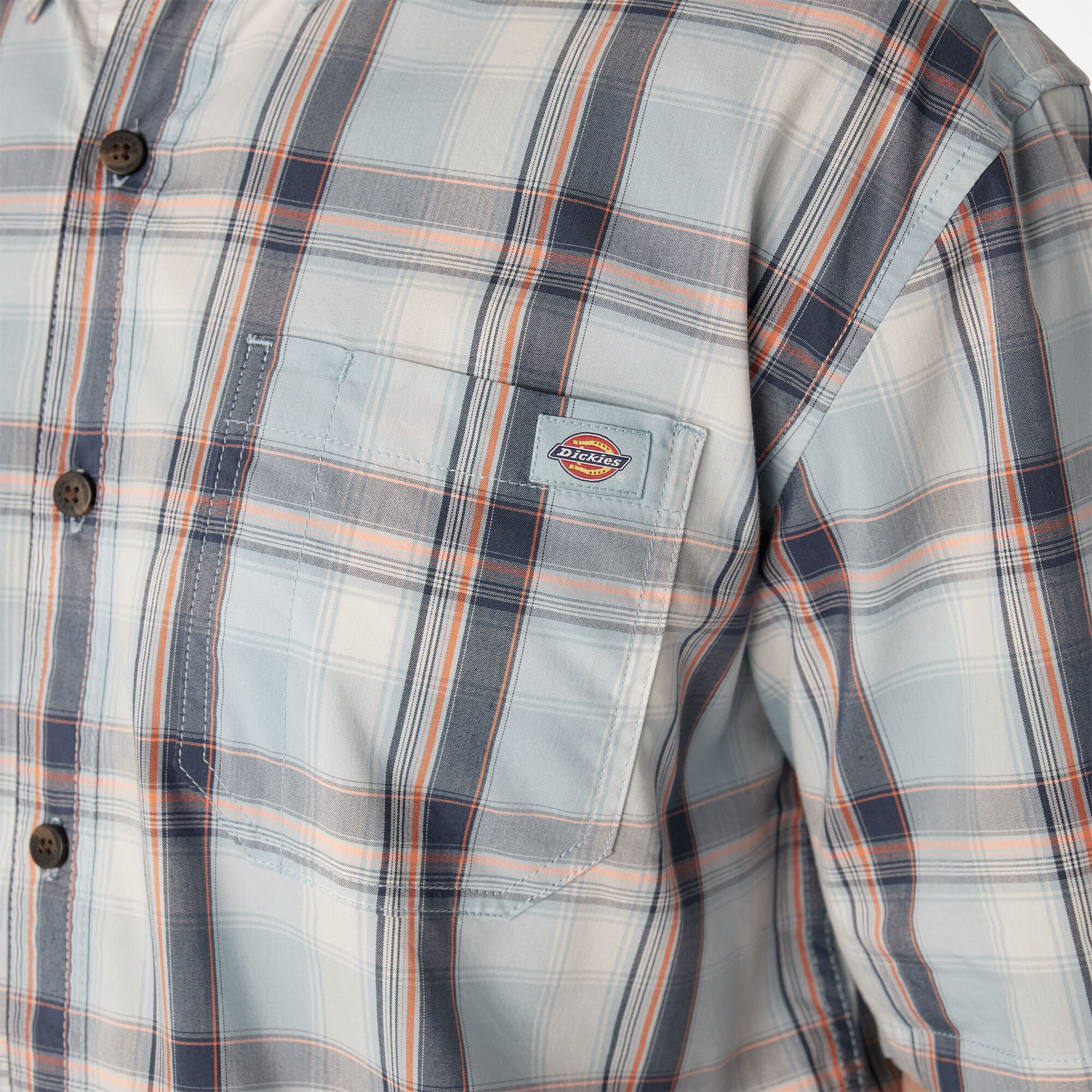 Plaid button up short sleeve shirts hot sale