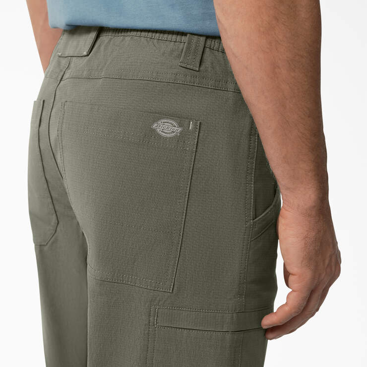 Pantalon cargo antidéchirure, aéré et de coupe standard - Moss Green (MS) numéro de l’image 7
