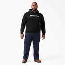 Script Logo Fleece Hoodie - Black &#40;BK&#41;