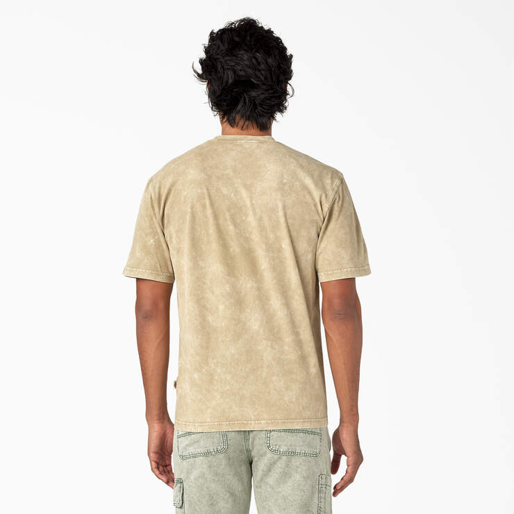Newington T-Shirt - Sandstone Overdyed Acid Wash (AWA) image number 2
