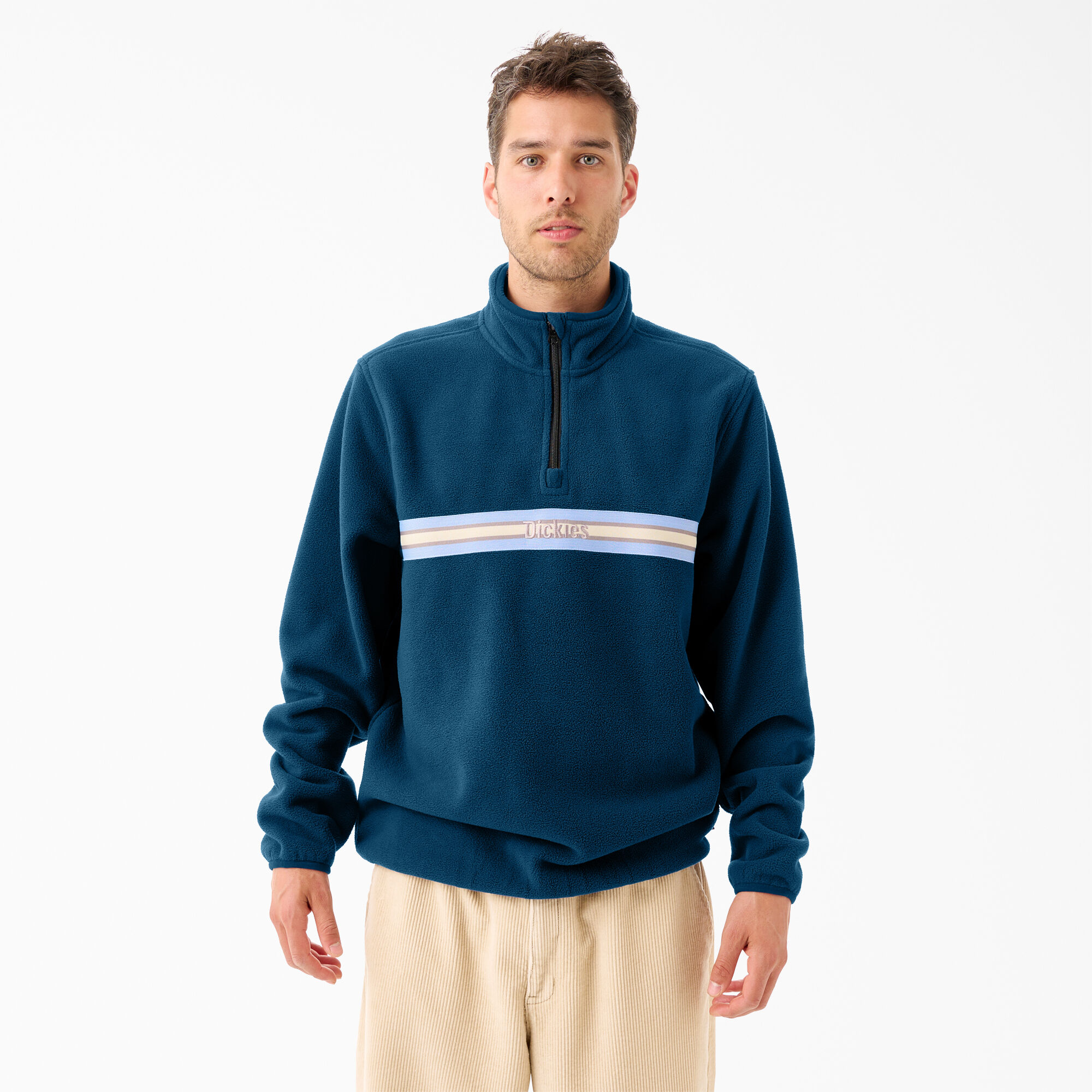 Quarter zip fleece hot sale