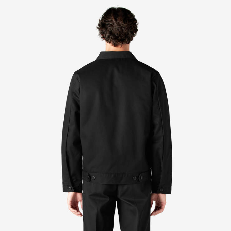 Insulated Eisenhower Jacket - Black (BK) image number 2