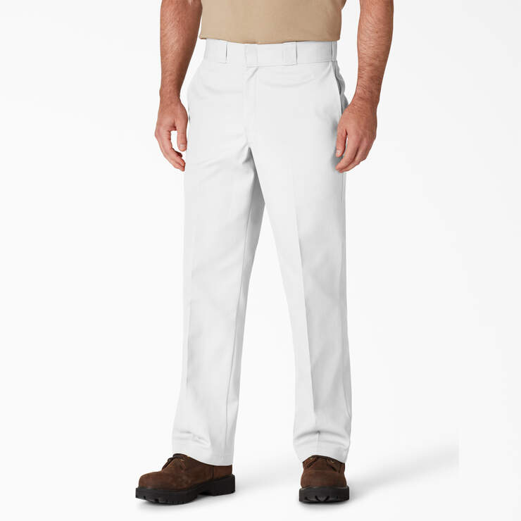 Dickies Men's 874 Original Fit Classic Work Pants White 42X32