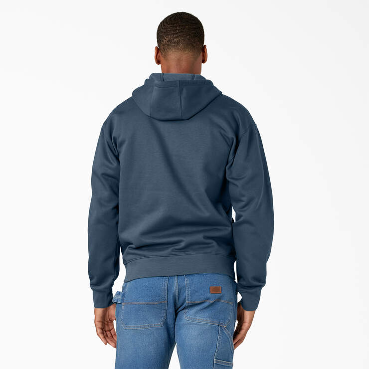 Water Repellent Sleeve Logo Hoodie - Baltic Blue (IL) image number 2