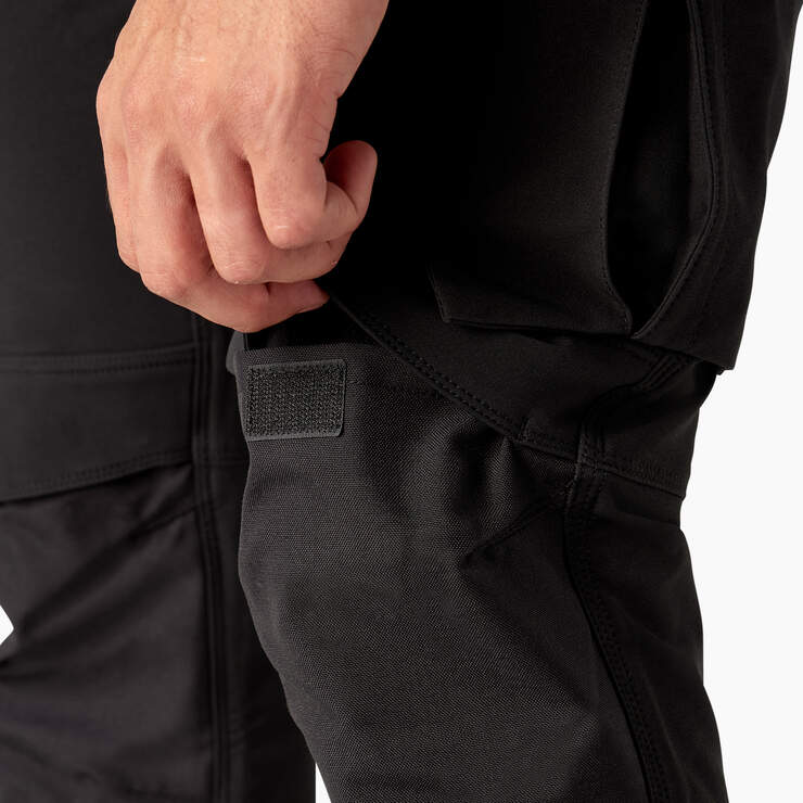 Slim Fit Holster Double Knee Work Pants - Black (BKX) image number 7