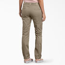 Women&#39;s Slim Fit Double Knee Pants - Desert Sand &#40;DS&#41;