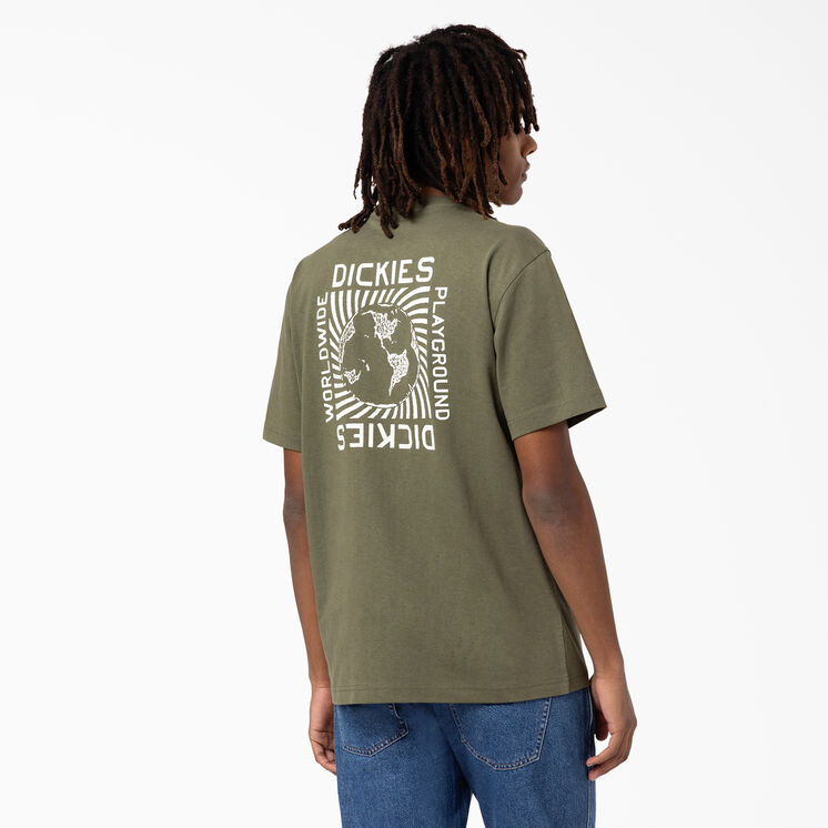 Marbury Short Sleeve T-Shirt - Military Green &#40;ML&#41;