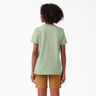 Women&#39;s Short Sleeve Heavyweight T-Shirt - Celadon Green &#40;C2G&#41;