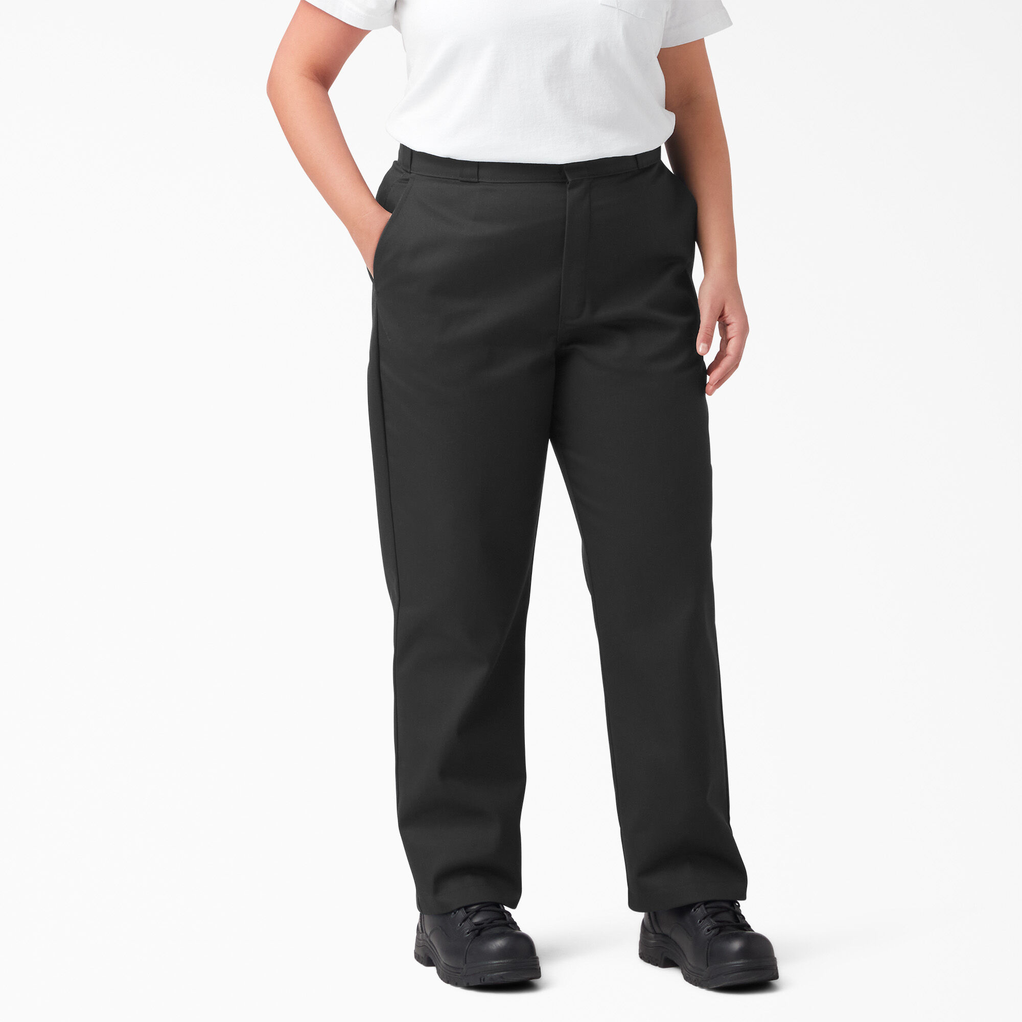 Plus size discount black pants