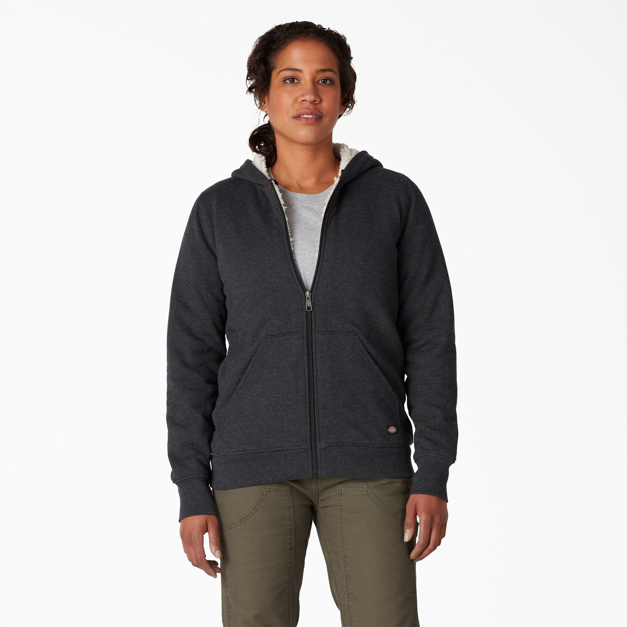 Women s High Pile Fleece Lined Hoodie Dickies Canada