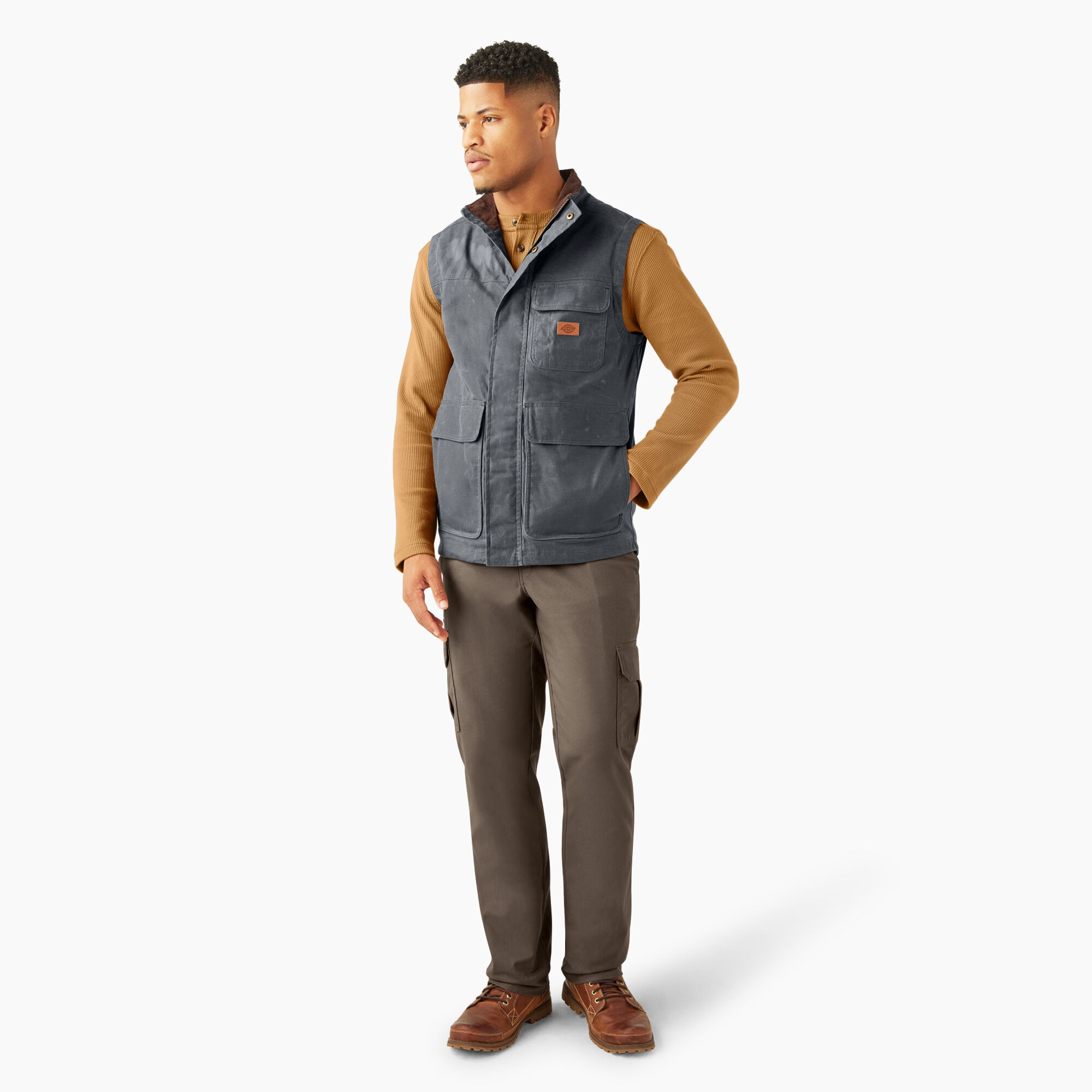 Mens waxed vest clearance