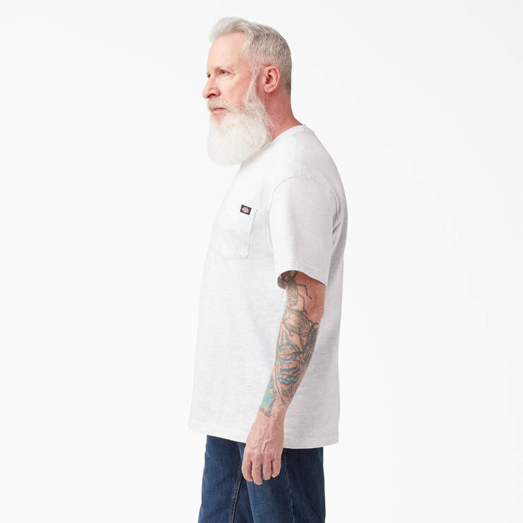 Lightweight Short Sleeve Pocket T-Shirt - Ash Gray (AG) image number 3