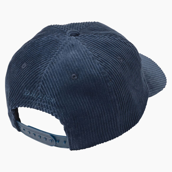 Casquette en velours c&ocirc;tel&eacute; Jake&nbsp;Hayes - Ink Navy &#40;IK&#41;